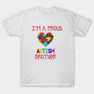 Proud Autism Brother T-Shirt